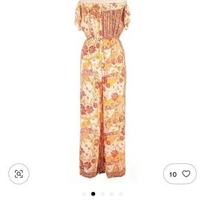 Free People Multicolor Floral Jumpsuit